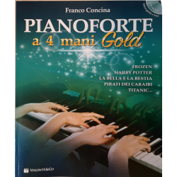 PIANOFORTE A 4 MANI GOLD