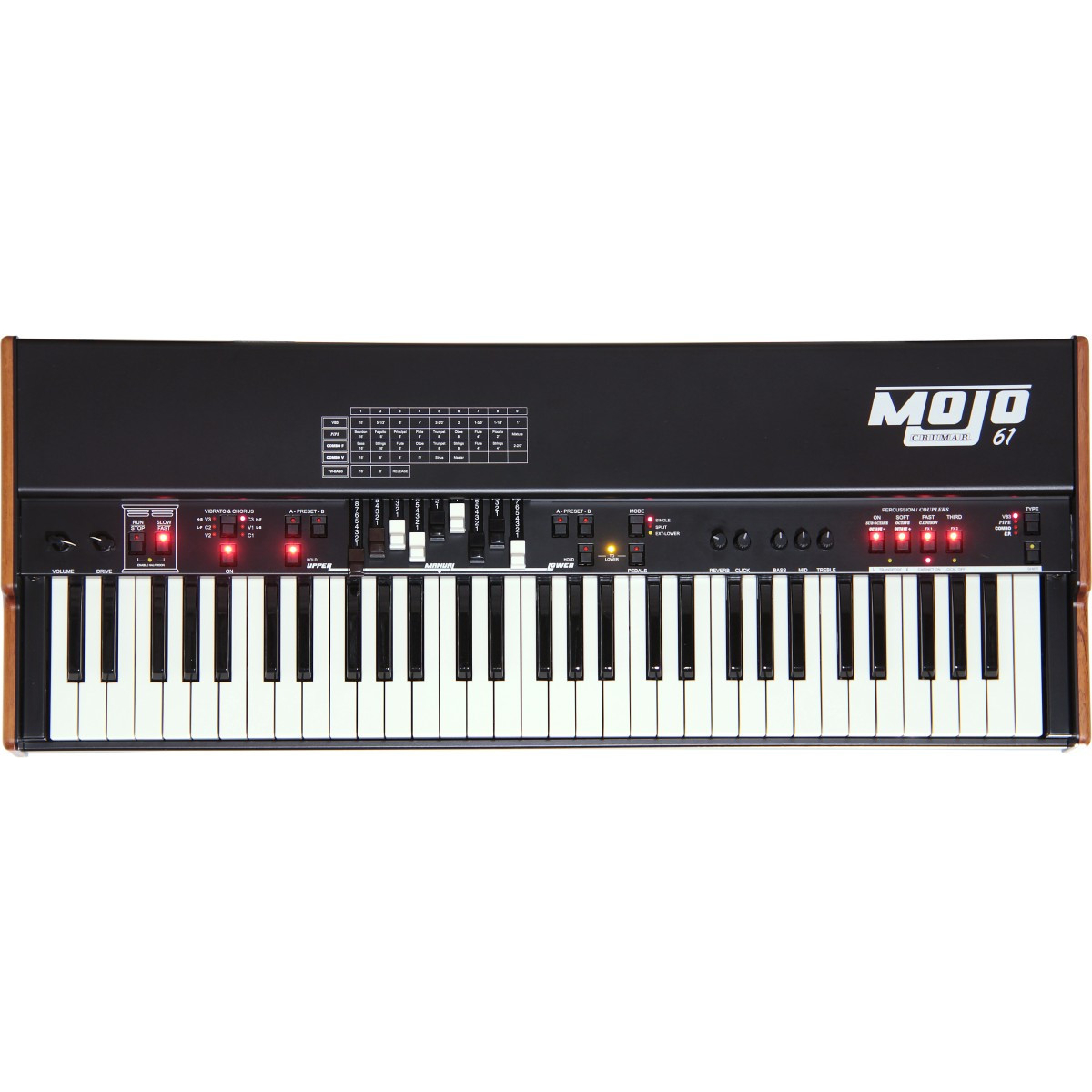 crumar mojo 61 organo digitale tonewheel crumar mojo 61 organo digitale tonewheel