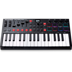 M-AUDIO - OXYGEN PRO MINI Master keyboard 32 tasti M-AUDIO - OXYGEN PRO MINI Master keyboard 32 tasti