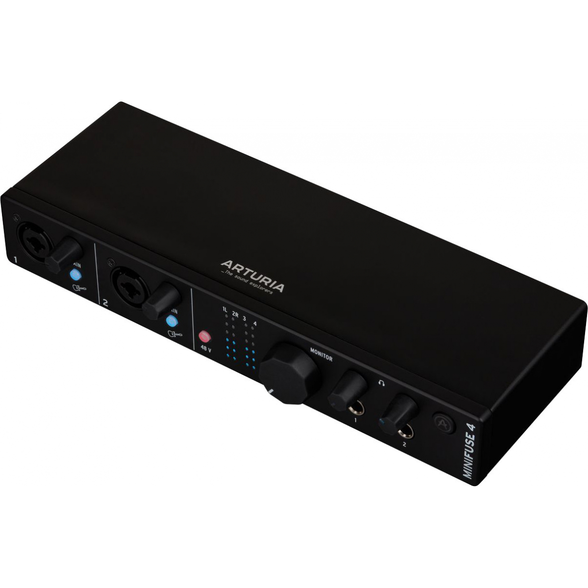 arturia-minifuse-4-black arturia-minifuse-4-black