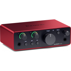 Focusrite Scarlett Solo 4TH GEN Interfaccia audio Focusrite Scarlett Solo 4TH GEN Interfaccia audio