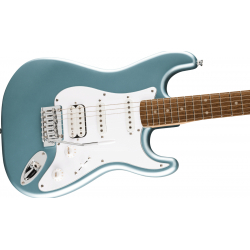 Squier - Affinity Series Stratocaster Junior HSS, Laurel Fingerboard, White Pickguard, Ice Blue Metallic. MERULA Squier - Affinity Series Stratocaster Junior HSS, Laurel Fingerboard, White Pickguard, Ice Blue Metallic. MERULA