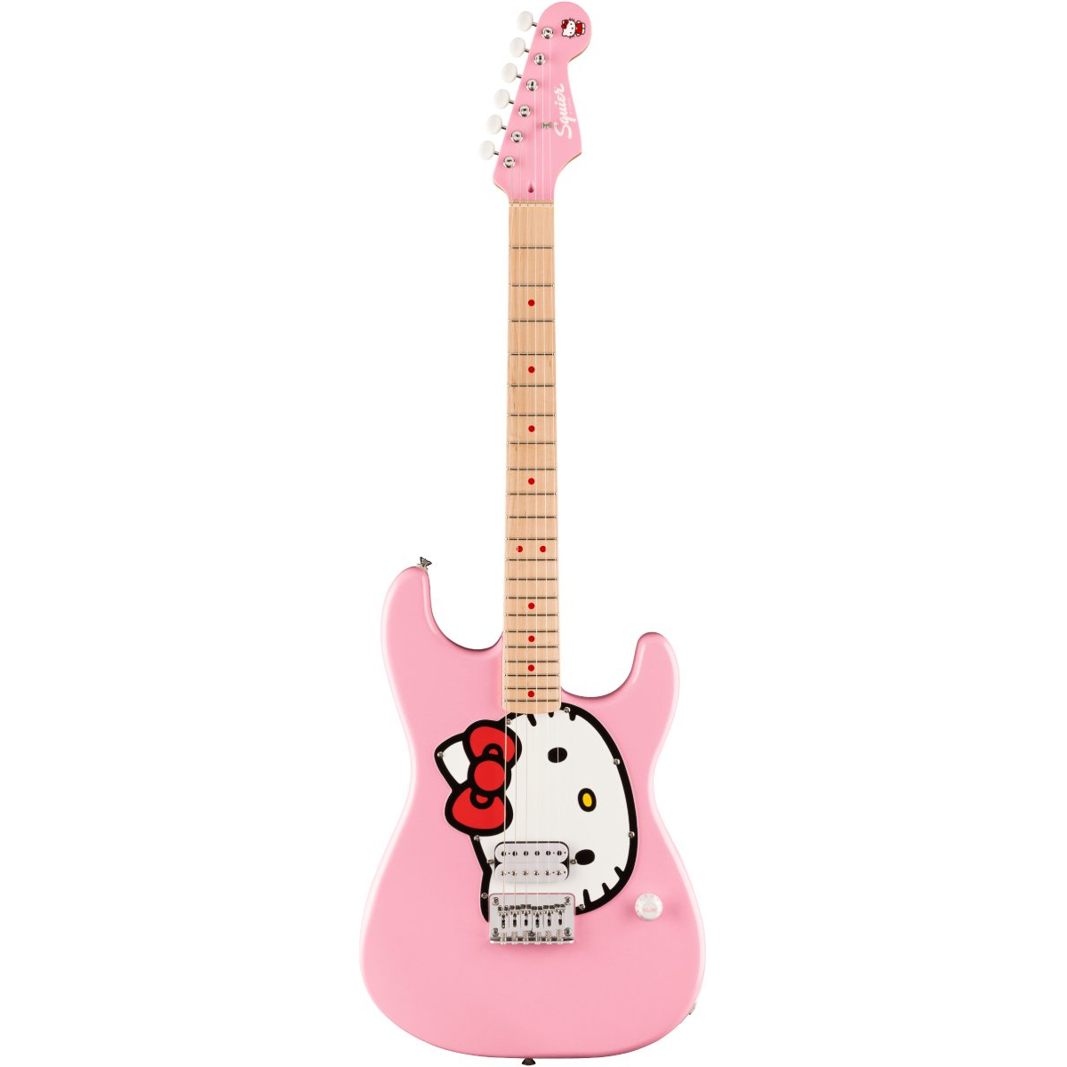 Squier - Limited Edition Hello Kitty Stratocaster, Merula Squier - Limited Edition Hello Kitty Stratocaster, Merula