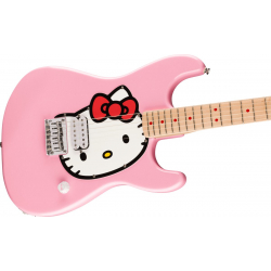 Squier - Limited Edition Hello Kitty Stratocaster, Merula Squier - Limited Edition Hello Kitty Stratocaster, Merula