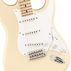 Fender Eric Clapton Stratocaster, Maple Fingerboard, Olympic White, Chitarra elettrica Fender Eric Clapton Stratocaster, Maple Fingerboard, Olympic White, Chitarra elettrica