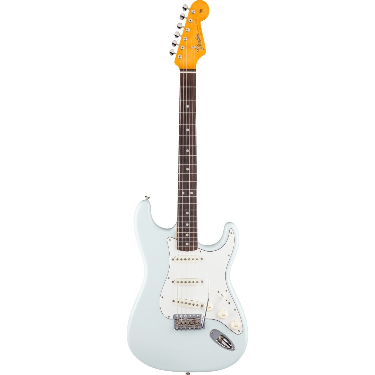 Fender American Vintage II 1965 Stratocaster, Rosewood Fingerboard, Sonic Blue, Chitarra elettrica Fender American Vintage II 1965 Stratocaster, Rosewood Fingerboard, Sonic Blue, Chitarra elettrica