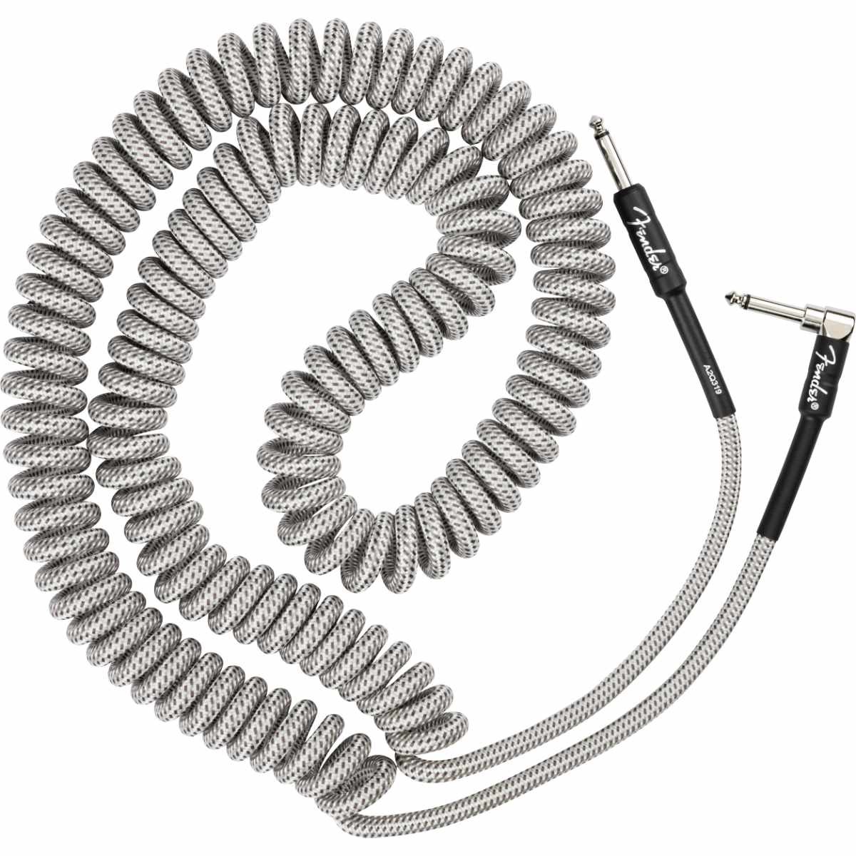 Fender Professional Series Coil Cable, 30', White Tweed, cavo Jack per strumento Fender Professional Series Coil Cable, 30', White Tweed, cavo Jack per strumento