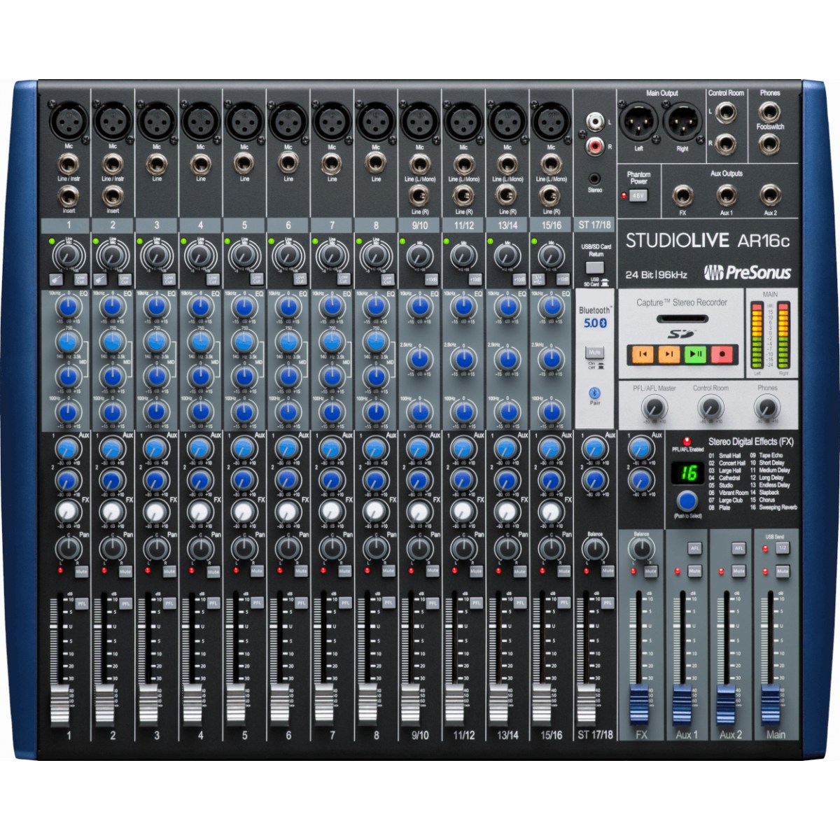 Presonus StudioLive AR16C, mixer analogico Presonus StudioLive AR16C, mixer analogico