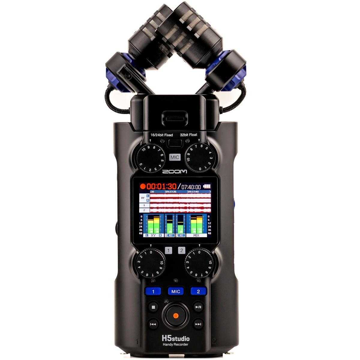 Zoom H5 Studio - registratore portatile con microfoni a condensatore Zoom H5 Studio - registratore portatile con microfoni a condensatore