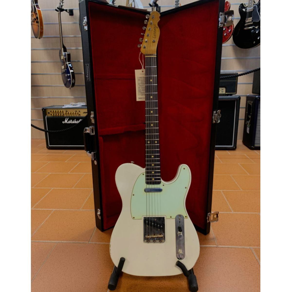 Lorenzi 1963 Telecaster Olympic White - chitarra elettrica solid body Lorenzi 1963 Telecaster Olympic White - chitarra elettrica solid body