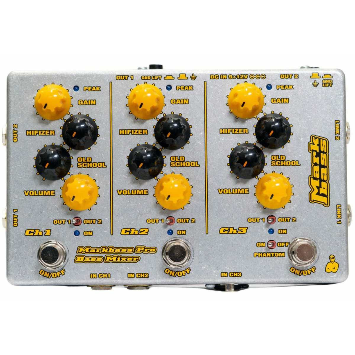 Markbass MB Pro Bass Mixer - pedale Mixer per basso Markbass MB Pro Bass Mixer - pedale Mixer per basso