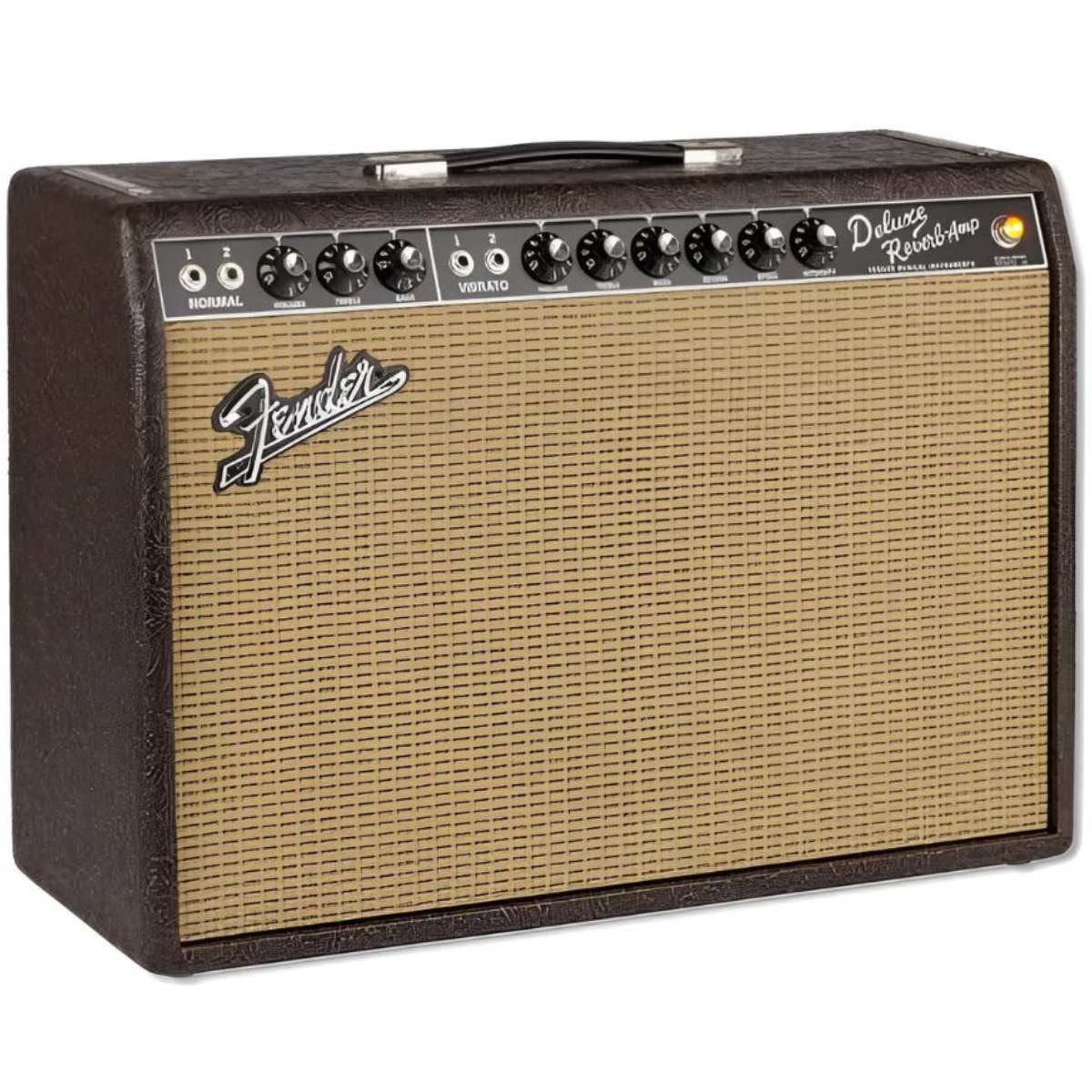 Fender 65 Deluxe Reverb Western CB 230v -amplificatore combo valvolare Fender 65 Deluxe Reverb Western CB 230v -amplificatore combo valvolare