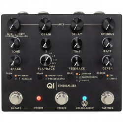 Walrus Audio Qi Etherealizer Black - Pedale Multieffetto Walrus Audio Qi Etherealizer Black - Pedale Multieffetto