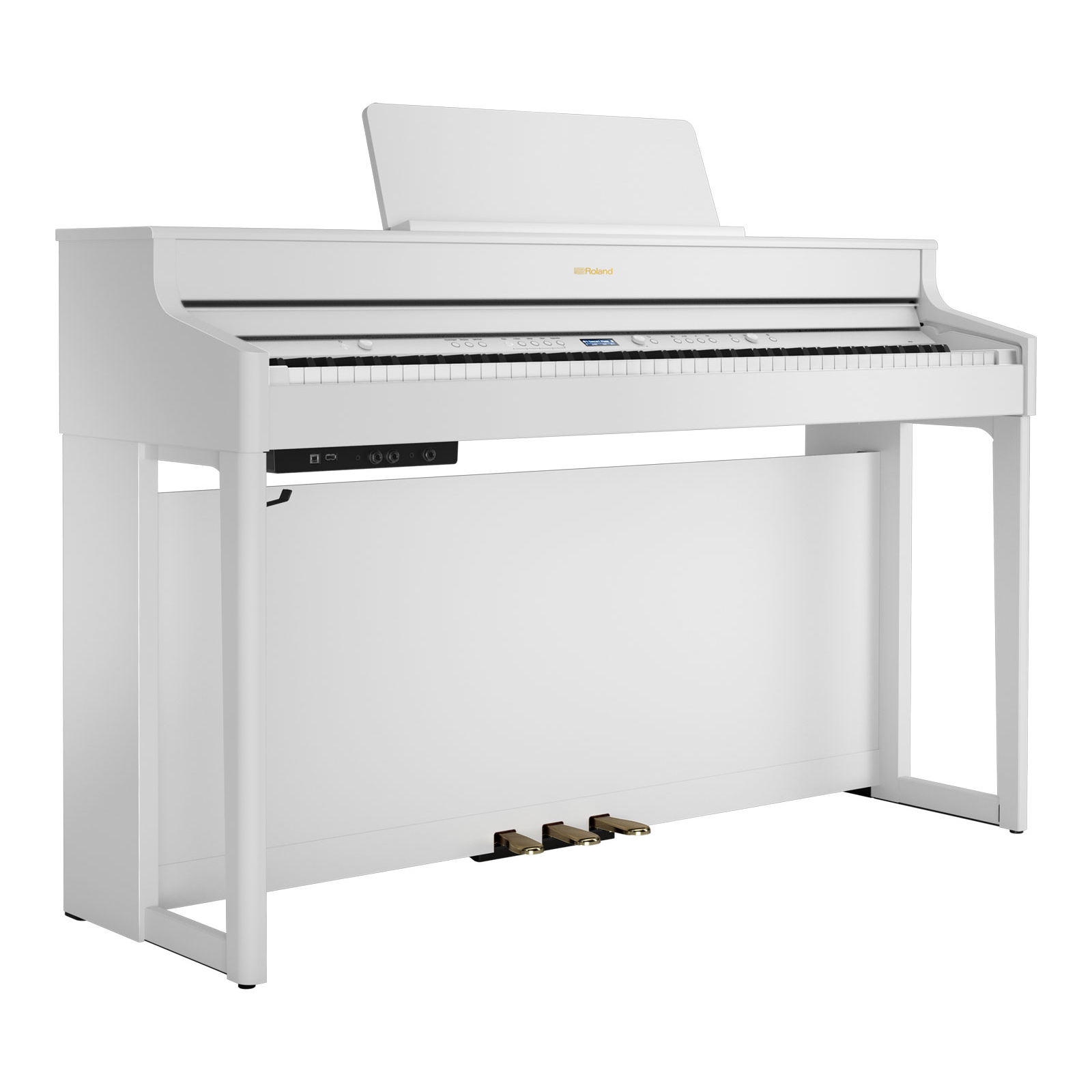 roland hp 702 white piano digitale con mobile roland hp 702 white piano digitale con mobile