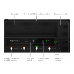 ik multimedia irig stomp i/o ik multimedia irig stomp i/o